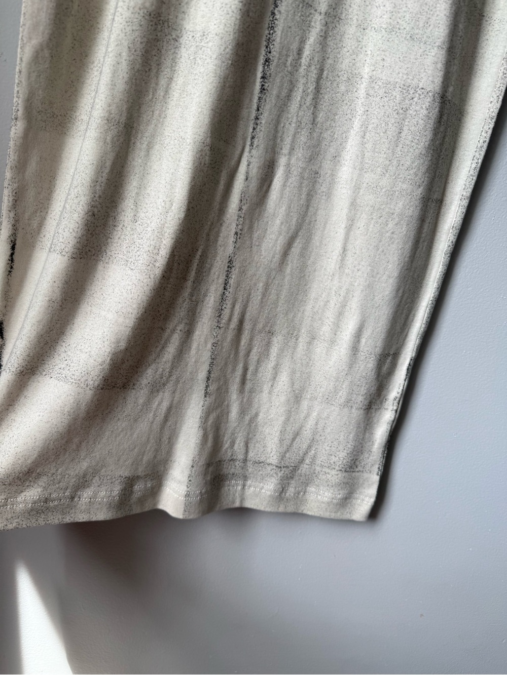 Raquel Allegra Sleeveless Long Jersey Maxi Dress Cream Beige Cotton Size 1 S - Picture 7 of 13